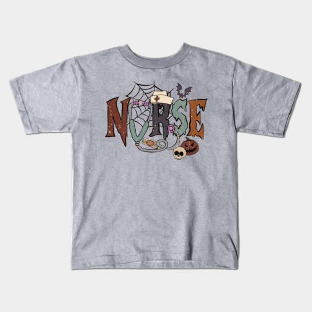 Nurse Halloween Costumes Kids T-Shirt by The WYLD Tribe