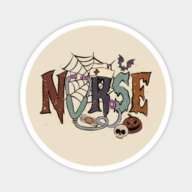 Nurse Halloween Costumes Magnet by The WYLD Tribe