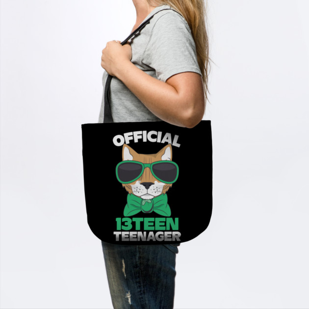 Official Thirteen 13 Teenager Cool Cat by The WYLD Tribe