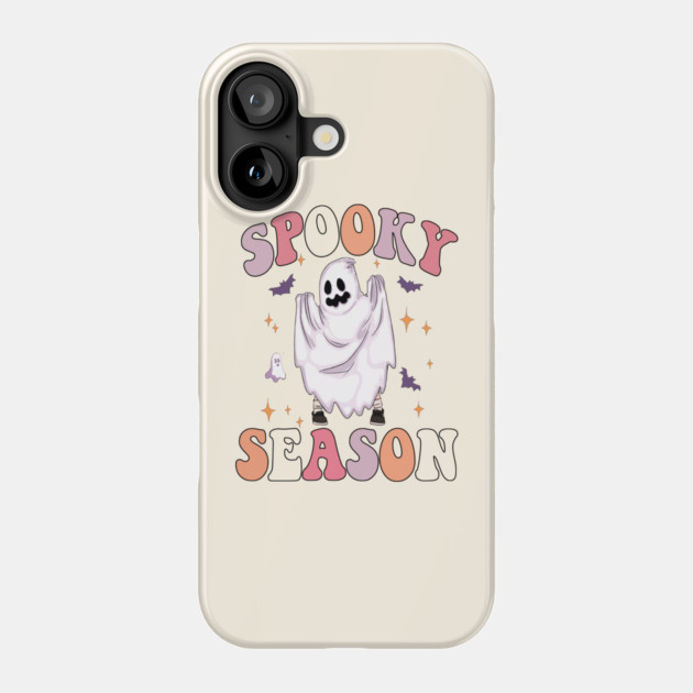 Spooky Season Ghost Boo Halloween Phone Case by The WYLD Tribe