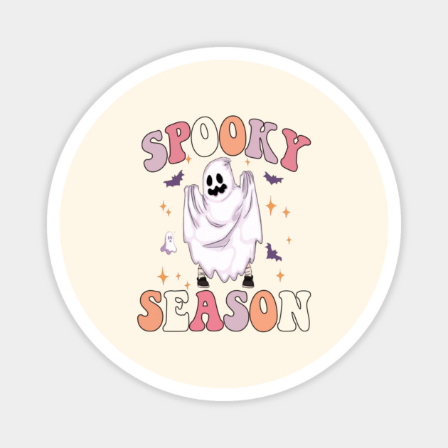 Spooky Season Ghost Boo Halloween Magnet by The WYLD Tribe