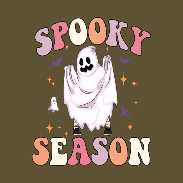 Spooky Season Ghost Boo Halloween by The WYLD Tribe