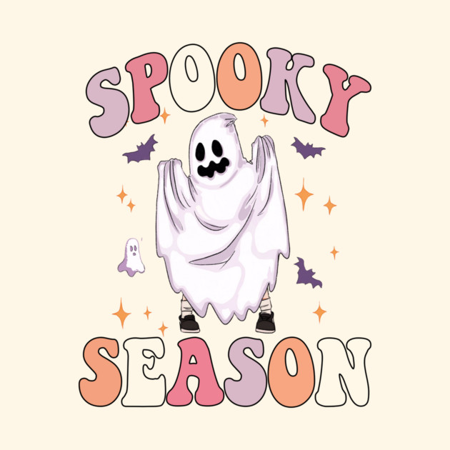 Spooky Season Ghost Boo Halloween by The WYLD Tribe