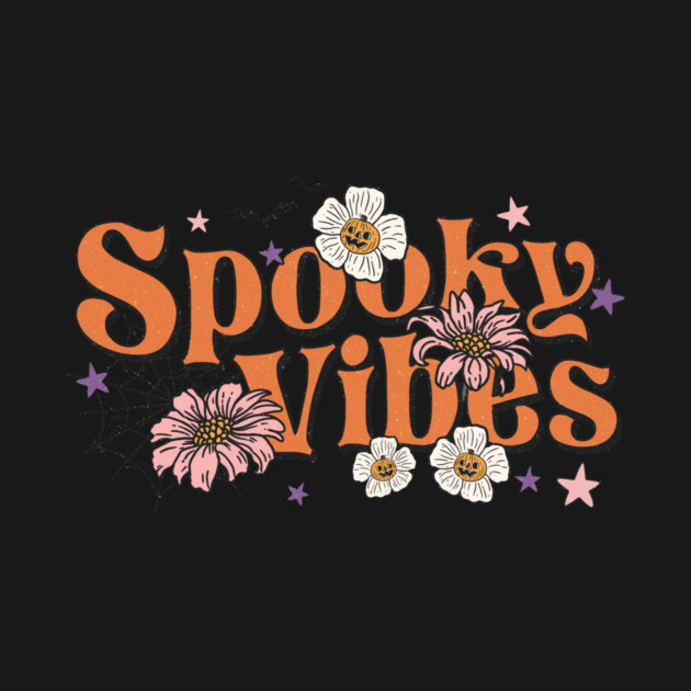 Spooky Vibes Groovy Halloween by The WYLD Tribe