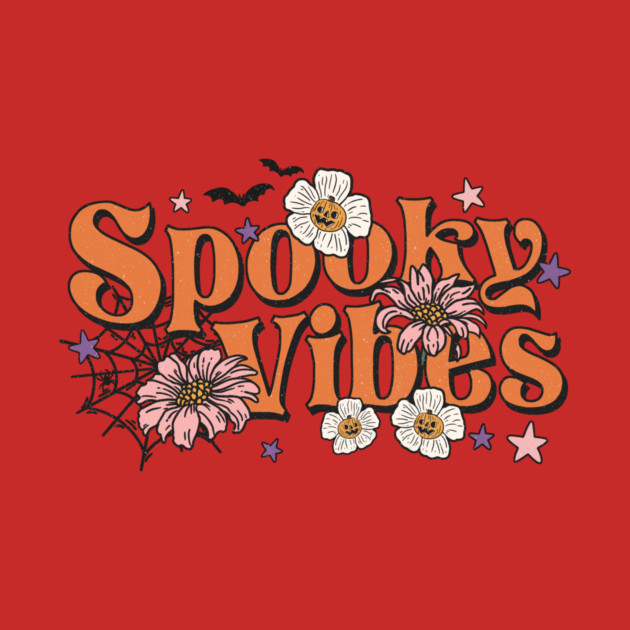 Spooky Vibes Groovy Halloween by The WYLD Tribe