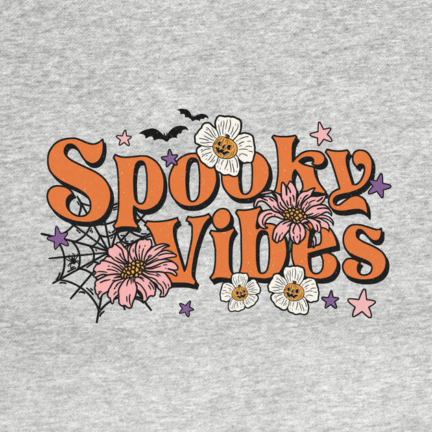 Spooky Vibes Groovy Halloween by The WYLD Tribe