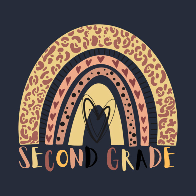 Second Grade Leopard Pint Rainbow by The WYLD Tribe