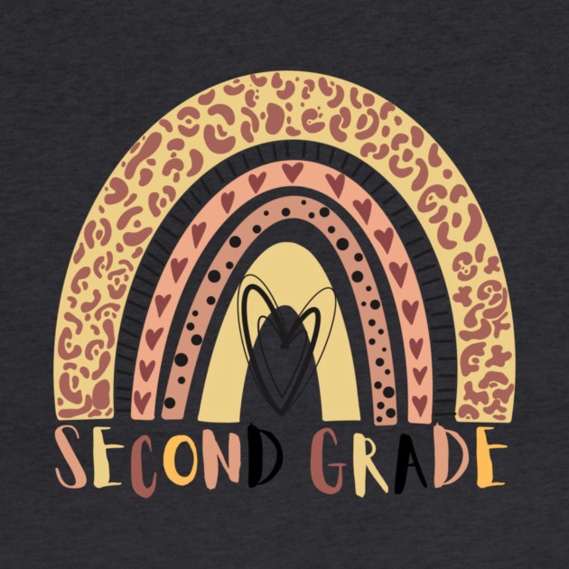 Second Grade Leopard Pint Rainbow by The WYLD Tribe