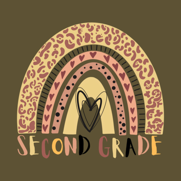 Second Grade Leopard Pint Rainbow by The WYLD Tribe
