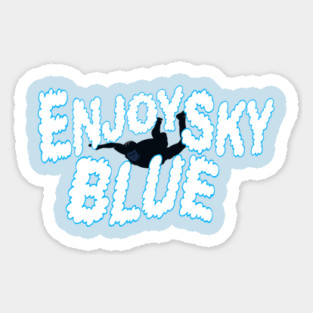 Enjoy Sky Blue Magnet