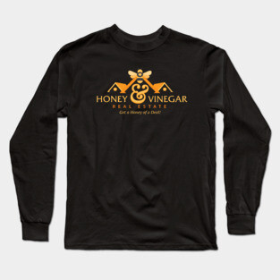 Honey and Vinegar Realty Long Sleeve T-Shirt
