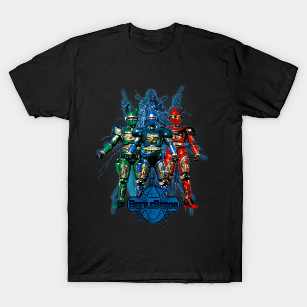 Big Bad Beetleborgs T-Shirt by The Dark Vestiary