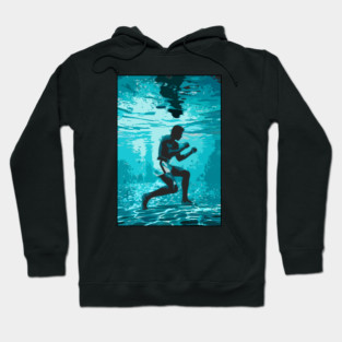 Muhammad Ali Underwater Boxing Hoodie