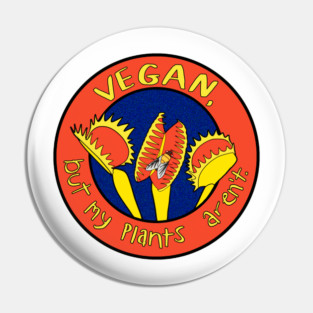 Vegan Flytrap Pin