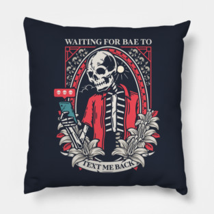 Waiting For Bae Pillow