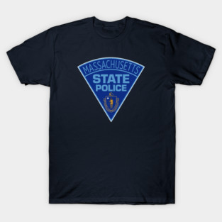 Massachusetts State Police Logo Crest T-Shirt