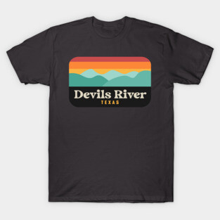 Devils River State Natural Area Texas Fishing Kayaking T-Shirt
