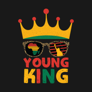 Young King Black King T-Shirt