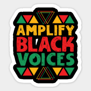 Amplify Black Voices Magnet