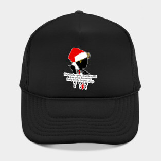 Anti Trump Caricature - Merry Christmas 2 Hat
