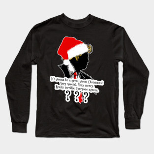 Anti Trump Caricature - Merry Christmas 2 Long Sleeve T-Shirt