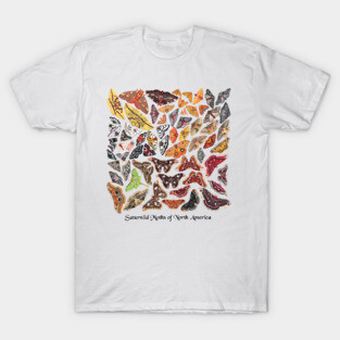 Saturniid Moths of North America T-Shirt