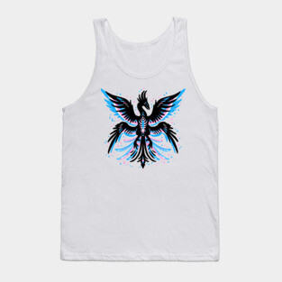 Trans Flag Phoenix Tank Top