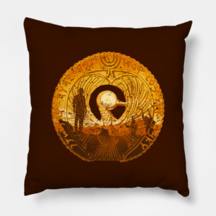 Finding the Ark distressed Pillow