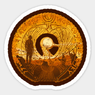 Finding the Ark distressed Sticker