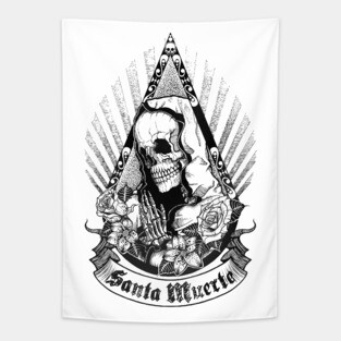 Santa Muerte Tapestry