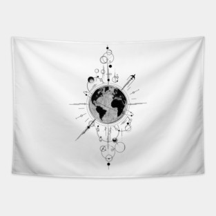 Travel The World Tapestry