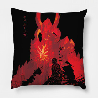 Sin of the Devil Dante:DMC5:Devil May Cry V Pillow