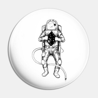 astronaut Pin