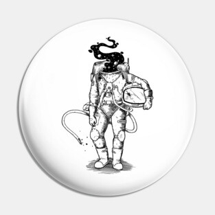 astronaut Pin