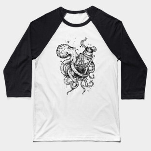 Octopus Baseball T-Shirt