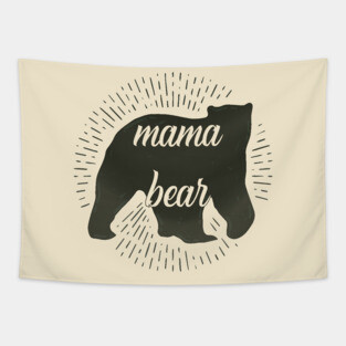 Mama Bear Tapestry