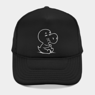 Chubby Alberto Inverted with Tag Back Print Hat