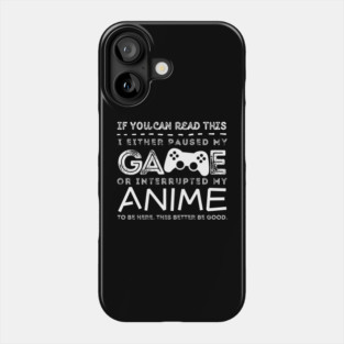 Anime And Gaming Lover Phone Case