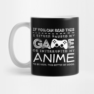 Anime And Gaming Lover Mug