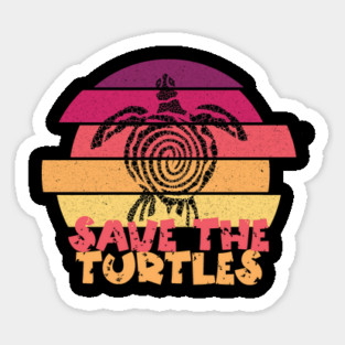 Save The Turtles Magnet