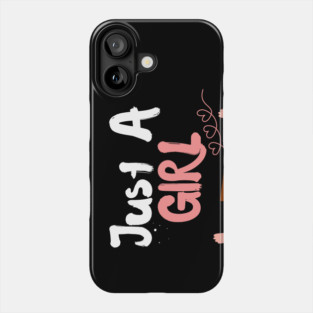 Just A Girl Who Loves Chocolate Milk Phone Case