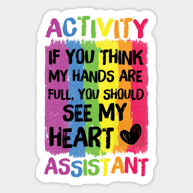 If You Think My Hands Are Full You Should See My Heart Sticker by The WYLD Tribe