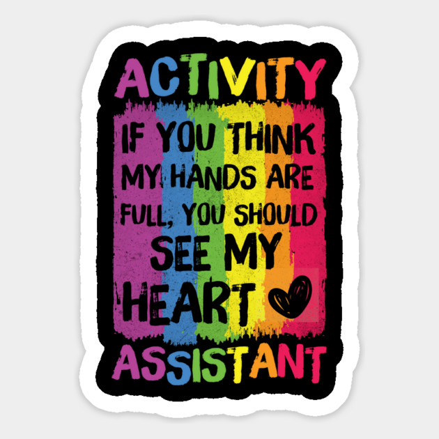 If You Think My Hands Are Full You Should See My Heart Magnet by The WYLD Tribe