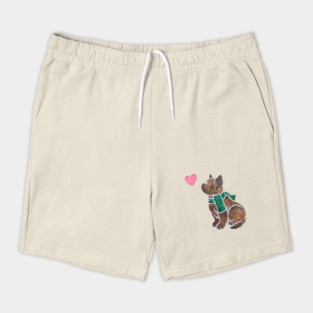 Watercolour Cairn Terrier Shorts