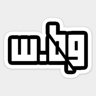 RQ Network: Woe.Begone Sticker