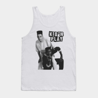 Kid 'n Play || Vintage Halftone Style || Fan Art Design| Tank Top