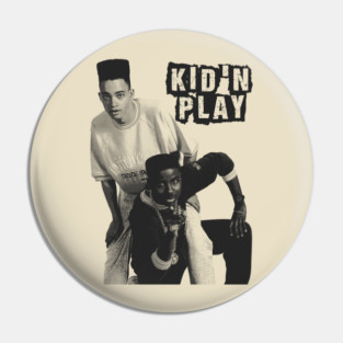 Kid 'n Play || Vintage Halftone Style || Fan Art Design| Pin