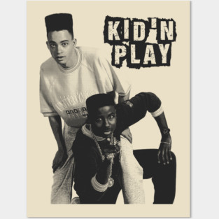 Kid 'n Play || Vintage Halftone Style || Fan Art Design| Posters and Art