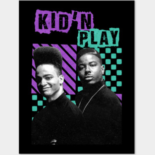 Kid 'n Play || Vintage Aesthetic Design || Fan Art Design| Posters and Art