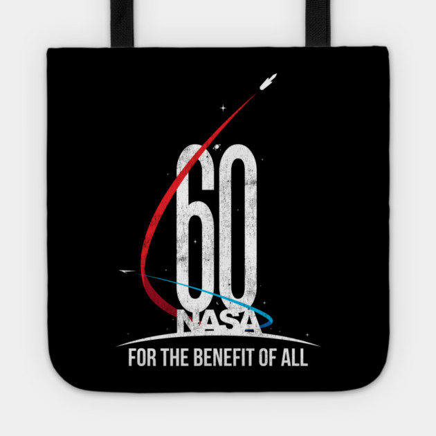 NASA 60th Anniversary For The Benefit of All Tote by belownormal
